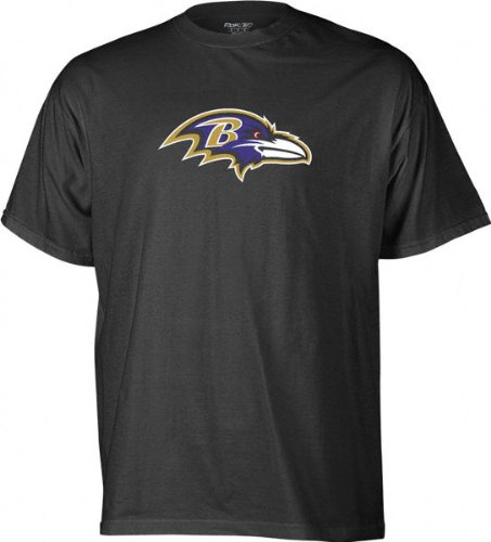 NFL Men's Baltimore Ravens Logo Premier Tee Shirt (Dark Grey Heathered, XX-Large)