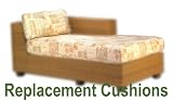WhiteCraft Montecito Wicker Chaise Lounge Sectional Replacement Cushions