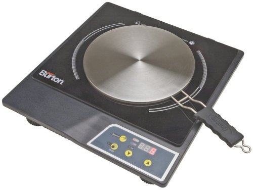 Max Burton 6015 Portable Induction Cooktop Stove and Interface Disk Combination Set