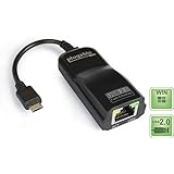 Plugable USB 2.0 OTG Micro-B to 10/100 Fast Ethernet Adapter for Windows Tablets & Raspberry Pi Zero (ASIX AX88772A chipset)
