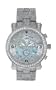 Aqua Master Men's Power One-Row Diamond Watch with Four-Link Full Diamond Bracelet, 11.60 ctw