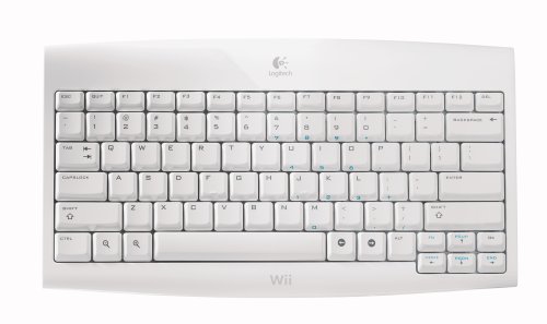 Cordless Keyboard f�r Wii 2,4 GHz USB (DE)