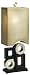 Artmax 1951-LM 34-Inch High Table Lamp, Brown and Silver