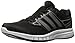 adidas Performance Men's Galactic Elite M Running Shoe, Black/Iron Metallic/White, 8 M US