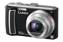 Panasonic DMCTZ5 Digital Camera - Black (9.1MP, 10x Optical Zoom) 3.0" LCD