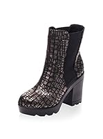 Bueno Botines (Negro / Plata)