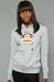 Paul Frank The Julius Headphones Hoody with Functional Earbuds in Heather Gray hood ,...