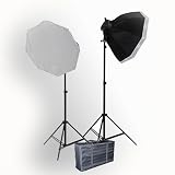 ePhoto INC 2000 Watt Digital Video and Phtography Light Kit with Case VL9058