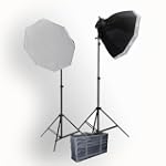 ePhoto INC 2000 Watt Digital Video and Phtography Light Kit with Case VL9058