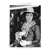 Lesley Ann Down as Georgina Worsley - Greeting Card (Pack of 2) - 7x5 inch - Art247 - Standard Size - Pack Of 2