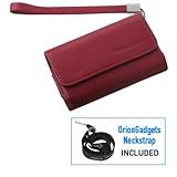 Oriongadgets Leather Folio Horizontal Pouch Case for BlackBerry Torch 9800  ....
