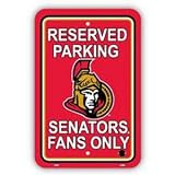 Ottawa Senators Sports Team Parking Sign