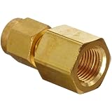 Parker A-Lok 2FSC2N-B Brass Compression Tube Fitting, Adapter, Tube OD x NPT Female