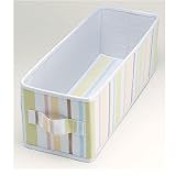 Aden Stripe Storage Box - Medium (16L x 6W x 6H)