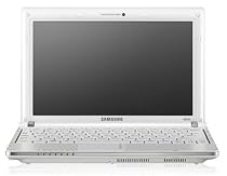Samsung NC10-anyNet BT 25,9 cm (10,2 Zoll) WSVGA Netbook (Intel Atom N270 1,6GHz, 1GB RAM, 160GB HDD, Intel GMA 950, XP Home) wei&szlig;
