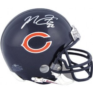 Matt Forte Chicago Bears Autographed Mini Helmet Coa