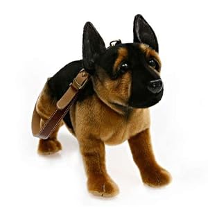 Fuzzy Nation German Shepherd Dog Handbag-Bags with a Bite Puppy Purse Edition