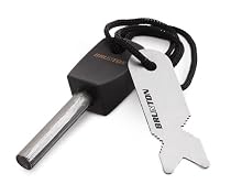 Brunton Striker Fire Starter (Silver/Black)