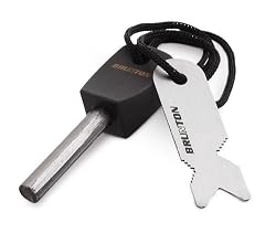 Brunton Striker Fire Starter (Silver/Black)