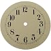 Regulator, Crystal, Cottage Clock, 6 Diameter, Time Ring, Arabic, 4-3/4