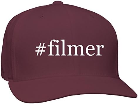 #filmer - Adult Baseball Cap Hat, Maroon, Large/X-Large