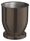 Waste Can 10.5hx8.6w Ol Rbd Brz Stl