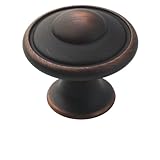 Amerock BP53002-ORB Allison Discus Knob 1-1/4 inch Diameter, Oil Rubbed Bronze