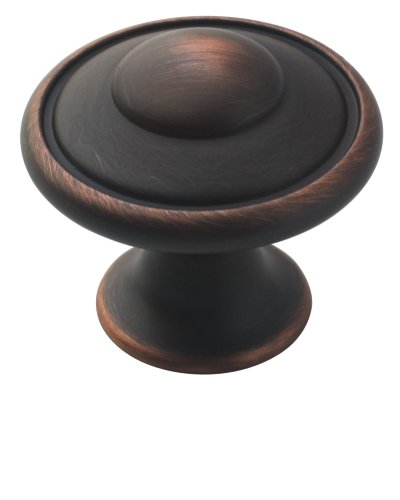 Amerock BP53002-ORB Allison Discus Knob 1-1/4-Inch Diameter, Oil Rubbed Bronze