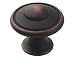 Amerock BP53002-ORB Allison Discus Knob 1-1/4-Inch Diameter, Oil Rubbed Bronze
