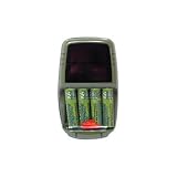 Sakar ECOtrends CH-4632-ECO-BLK - Battery charger (solar) 4xAA/AAA - included batteries: 4 x AA NiMH 2300 mAh