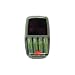 Sakar ECOtrends CH-4632-ECO-BLK - Battery charger (solar) 4xAA/AAA - included batteries: 4 x AA NiMH 2300 mAh