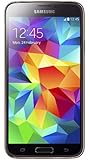 Samsung Galaxy S5 SM-G900H Factory Unlocked Cellphone, International Version, 16GB, Gold