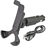 Bracketron Universal 12V Power Dock with X-Grip Holder and USB Port