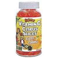 リル・クリッターズ ビタミンC シトラス スライス 220粒 GUMMYVITES 子供向けグミサプリメント リルクリッターズ
