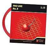 Kirschbaum Pro Line II 18L gauge Tennis String (Red) - 1 set