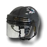 NHL San Jose Sharks Official Licensed Mini Player Helmets