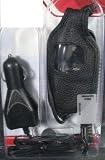 Technocel 3 Piece Value Kit Motorola V262 MV262SK10S Includes Car Charger Ear Bud and a Black Leather Cell Phone Case