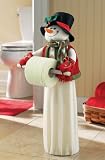 Snowman Collapsible Toilet Paper Holder by Winston Brands