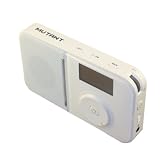 Mutant MIG PIR 3 M Wavio Portable Pocket Sized WiFi Internet Radio with AM FM Radio Pure White Electronics wifi radio