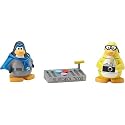 Disney's Club Penguin Series 1 Mix 'N Match 2 Inch Mini Figure 2-Pack Shadow Guy and Mild Mannered Reporter