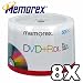 Memorex - 50 x DVD+R DL - 8.5 GB ( 240min ) 8x - spindle - storage media