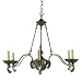 Kichler Waterbury 6 Light Chandelier-Tuscan Gold and Pewter
