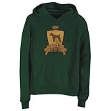 Hoodie Womens Dark Green  Jack Russell Terrier - THE TRUE BREED  Dogs