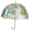 MTA New York Subway Map Bubble Umbrella