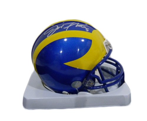 Joe Flacco Autographed University of Delware Mini Helmet