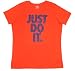 Nike Womens T Shirt Just Do it Stars Red 2XL