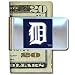 MLB Sculpted & Enameled Pewter Moneyclip - Detroit Tigers