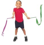 Sportime Rainbow Ribbon Wands - Deluxe 72 inch