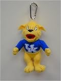 Kentucky Wildcats Team Mascot Plush Key Chain/Backpack Clip NCAA College Athletics Fan Shop Sports Team Merchandise