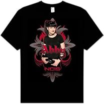 NCIS TV Show ABBY GOTHIC Adult Black T-shirt Tee Shirt